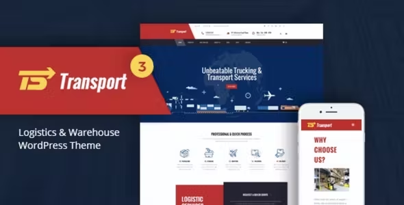 Transport - Logistic & Warehouse WordPress Theme