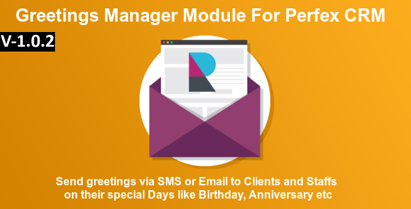 Greetings Manager Module For Perfex CRM