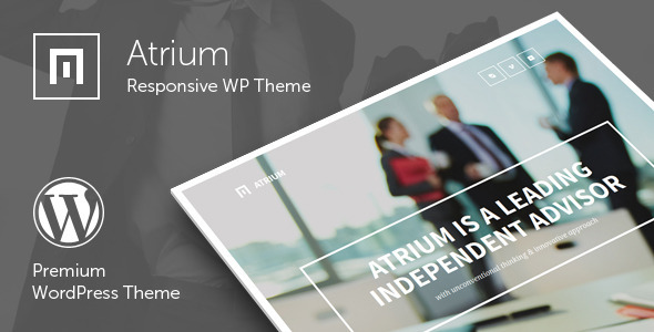 Atrium - Finance Consulting Advisor WordPress Theme