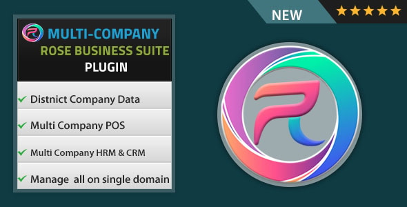 Multi Company Module for Rose Business Suite