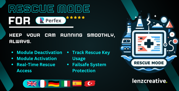 Rescue Mode For Perfex CRM