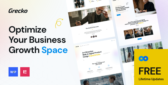 Grecko | Business WordPress Theme