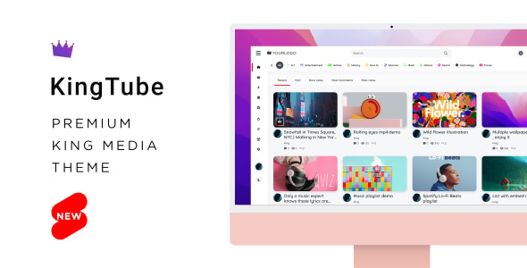 KingTube - Viral Video Theme