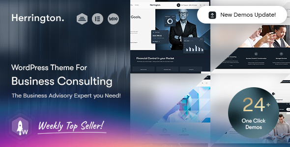 Herrington - Business Consulting WordPress Theme