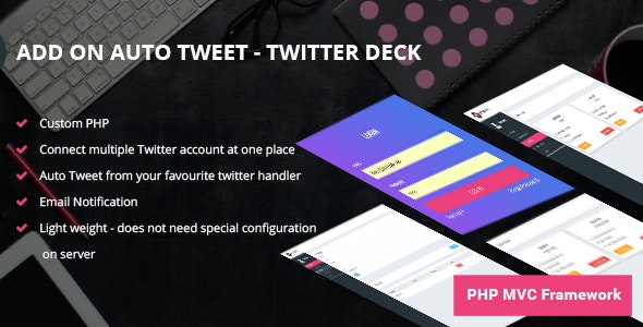 Add on Auto Tweet - Twitter Deck