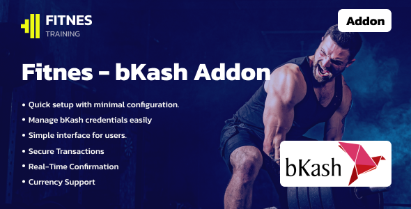 bKash Addon for Fitnes