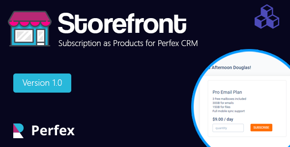 Products and services for Perfex CRM