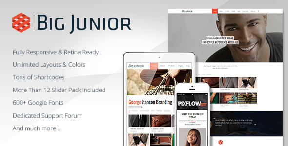 Big Junior - Multi-Purpose Responsive Theme