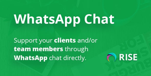 WhatsApp plugin for RISE CRM