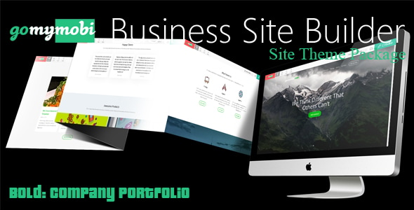 gomymobiBSB's Site Theme: Bold - Company Portfolio