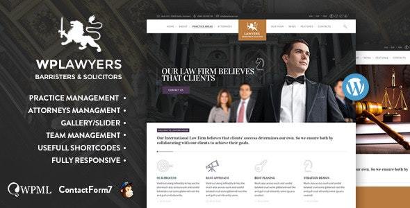 Lawyers | Attorneys WordPress Theme