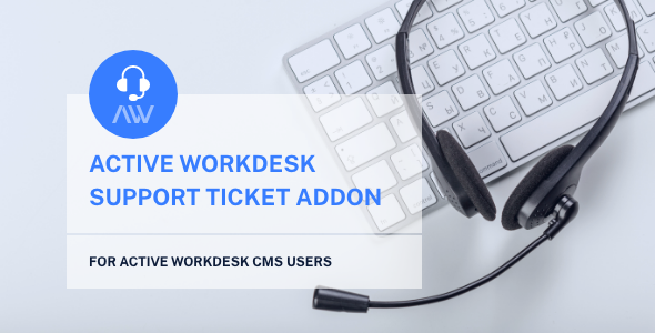 Active Workdesk Support Ticket Add-on