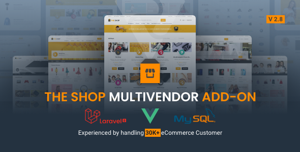 The Shop Multivendor Add-on