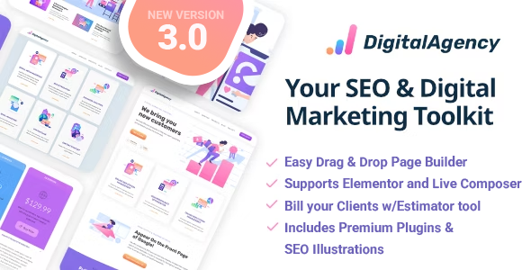 SEOWP | Digital Marketing Agency and SEO WordPress Theme