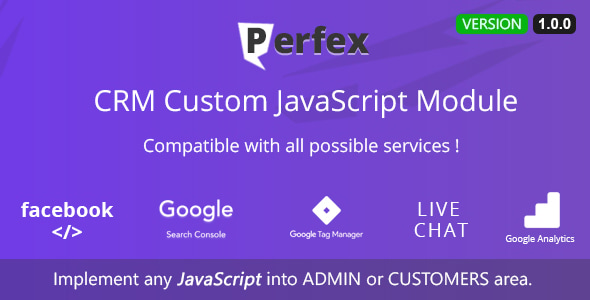 Perfex CRM Custom JS Module