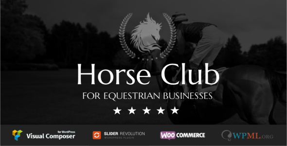 Horse Club - Equestrian WordPress Theme