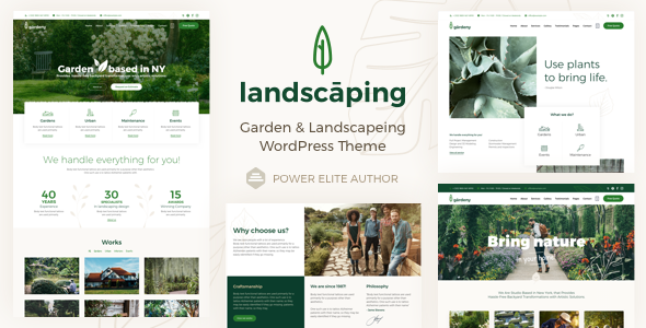 Verdantia - Landscaping and Garden WordPress Theme