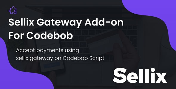 Sellix Payment Gateway Add-on For Codebob