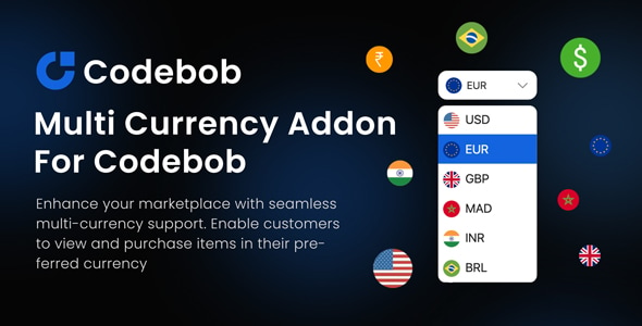 Multi-Currency Addon For Codebob