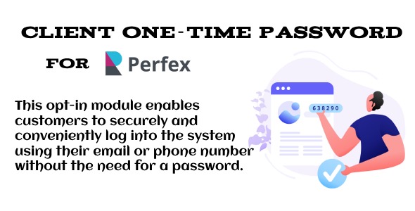 Client One-Time Password Module For Perfex CRM