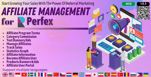 Affiliate Management module for Perfex CRM