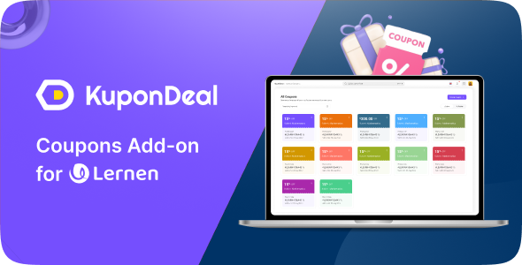 KuponDeal - LMS Coupon Management Addon